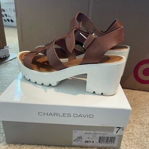 Charles David chunky sandals